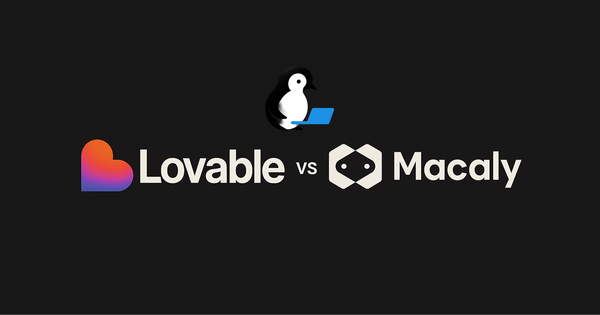 Lovable vs. Macaly: Recenze platforem pro tvorbu aplikací (2026)